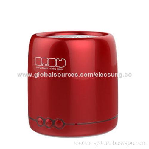 Portable Mini Bluetooth Speaker, Handsfree, Powerful Bass, Illuminated SurfaceNew